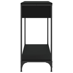 Stolik konsolowy, czarny, 75x34,5x75 cm