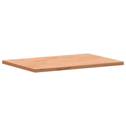 Blat do stołu roboczego, 80x55x2,5 cm, lite drewno bukowe