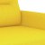 Fotel, jasnożółty, 60 cm, obity tkaniną