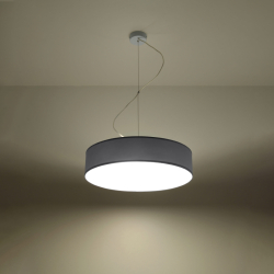 Lampa wisząca ARENA 45 szara
