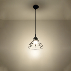 Lampa wisząca ANATA czarna