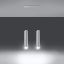 Lampa wisząca LAGOS 2 biały