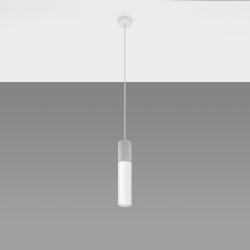 Lampa wisząca BORGIO 1 biały