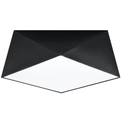 Plafon HEXA 35 czarny