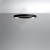 Żyrandol SATURNO SLIM 90 czarny