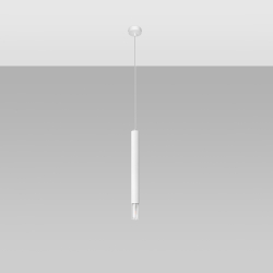 Lampa wisząca WEZYR 1 biała