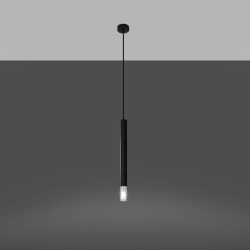 Lampa wisząca WEZYR 1 czarna
