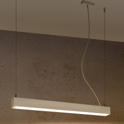 Lampa wisząca PINNE 67 biała 3000K
