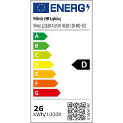 Lampa wisząca PINNE 90 czarna 3000K