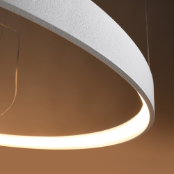 Żyrandol RIO 55 czarny LED 3000K