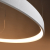 Żyrandol RIO 55 czarny LED 3000K