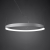Żyrandol RIO 55 czarny LED 4000K