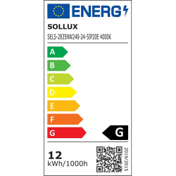Plafon RIO 78 biały LED 4000K