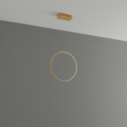 Lampa wisząca RIO 55 złota LED 4000K