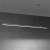 Lampa wisząca PINNE 200 szara 4000K