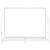 Rama łóżka dziecięcego, biała, 2x(90x200) cm, drewno sosnowe