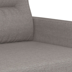 3-cz. komplet wypoczynkowy z poduszkami, taupe, tkanina