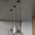 Lampa wisząca GASPARE czarna