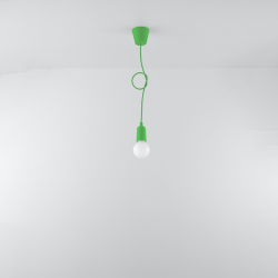 Lampa wisząca DIEGO 1 zielony