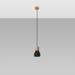 Lampa wisząca QUBIC czarna