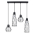 Lampa wisząca SUBA 4L czarna