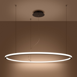 Żyrandol RISA 120 czarny LED 3000K