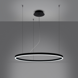 Żyrandol ODA 80 czarny LED 4000K