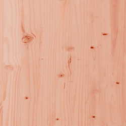 Rabata ogrodowa z płotkiem, 100x50x70cm, lite drewno daglezjowe