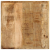 Stolik barowy, 55x55x107 cm, lite drewno mango i żelazo