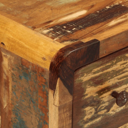 Szafka z 3 drzwiczek, 55x30x70 cm, lite drewno z odzysku
