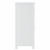 Szafka łazienkowa BERG, biała, 40x34x80 cm, lite drewno sosnowe
