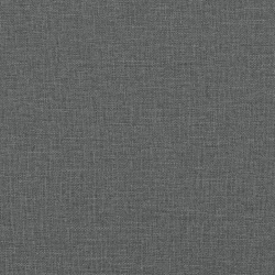 Ławka z poduszkami, ciemnoszara, 113x64,5x75,5 cm, tkanina