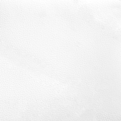 Ławka z oparciem, biała, 112x65,5x75 cm, sztuczna skóra