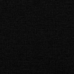 Ławka z poduszkami, czarna, 113x64,5x75,5 cm, tkanina