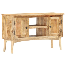 Szafka, 100 x 35 x 60 cm, lite drewno mango