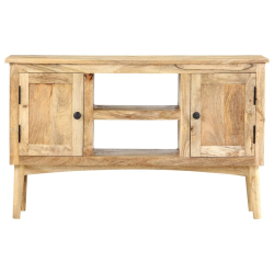 Szafka, 100 x 35 x 60 cm, lite drewno mango