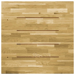 Kwadratowy blat do stolika z drewna dębowego, 23 mm, 70 x 70 cm