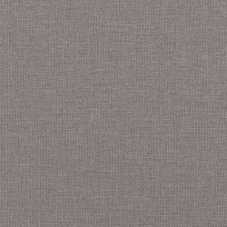 Sofa 2-osobowa, kolor taupe, 120 cm, tapicerowana tkaniną