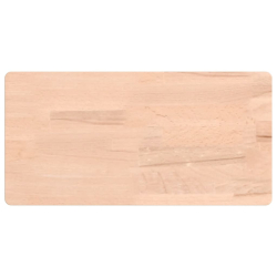 Półka ścienna, 40x20x4 cm, lite drewno bukowe