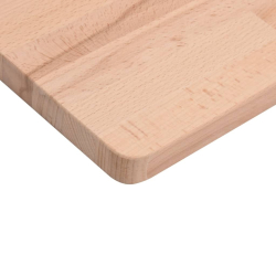 Półka ścienna, 40x20x4 cm, lite drewno bukowe