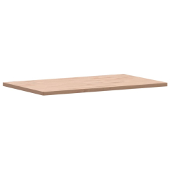 Blat stołu, 100x60x2,5 cm, prostokątny, lite drewno bukowe
