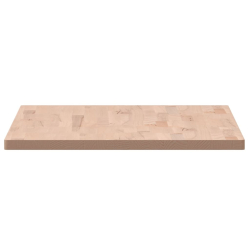 Blat stołu, 100x60x2,5 cm, prostokątny, lite drewno bukowe