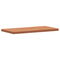 Blat do stołu, 100x50x4 cm, prostokątny, lite drewno bukowe
