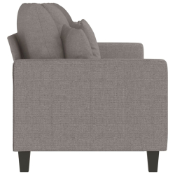Sofa 3-osobowa, kolor taupe, 180 cm, tapicerowana tkaniną