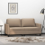 2-osobowa sofa, kolor cappuccino, 140 cm, sztuczna skóra