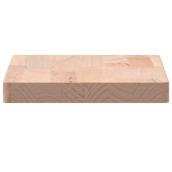 Półka ścienna, 40x20x2,5 cm, lite drewno bukowe