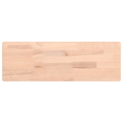 Półka ścienna, 60x20x4 cm, lite drewno bukowe