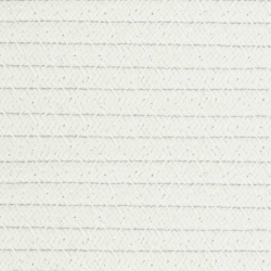 Kosz do przechowywania, szaro-biały, Ø43x38 cm, bawełna