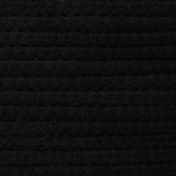 Kosz do przechowywania, czarno-biały, Ø49x65 cm, bawełna