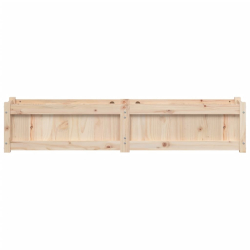 Donica ogrodowa, 150x31x31 cm, lite drewno sosnowe